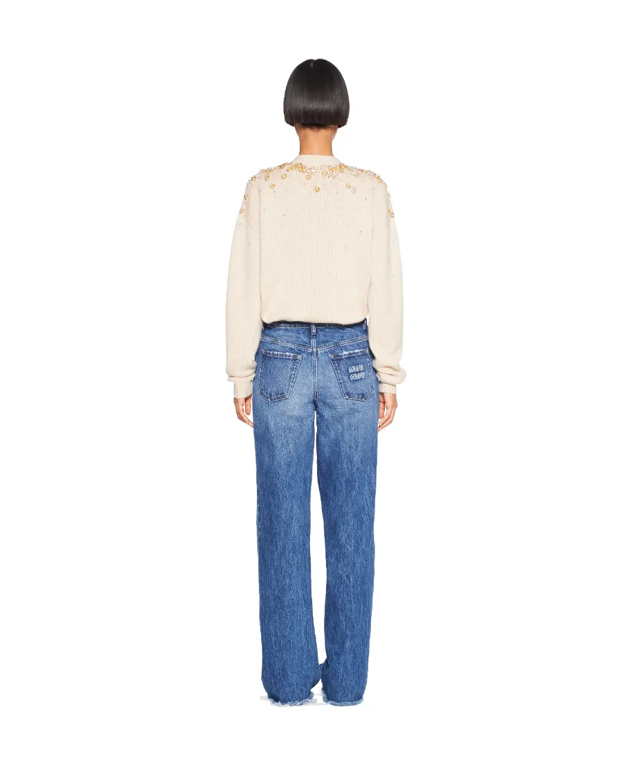 Five-Pocket Denim Jeans