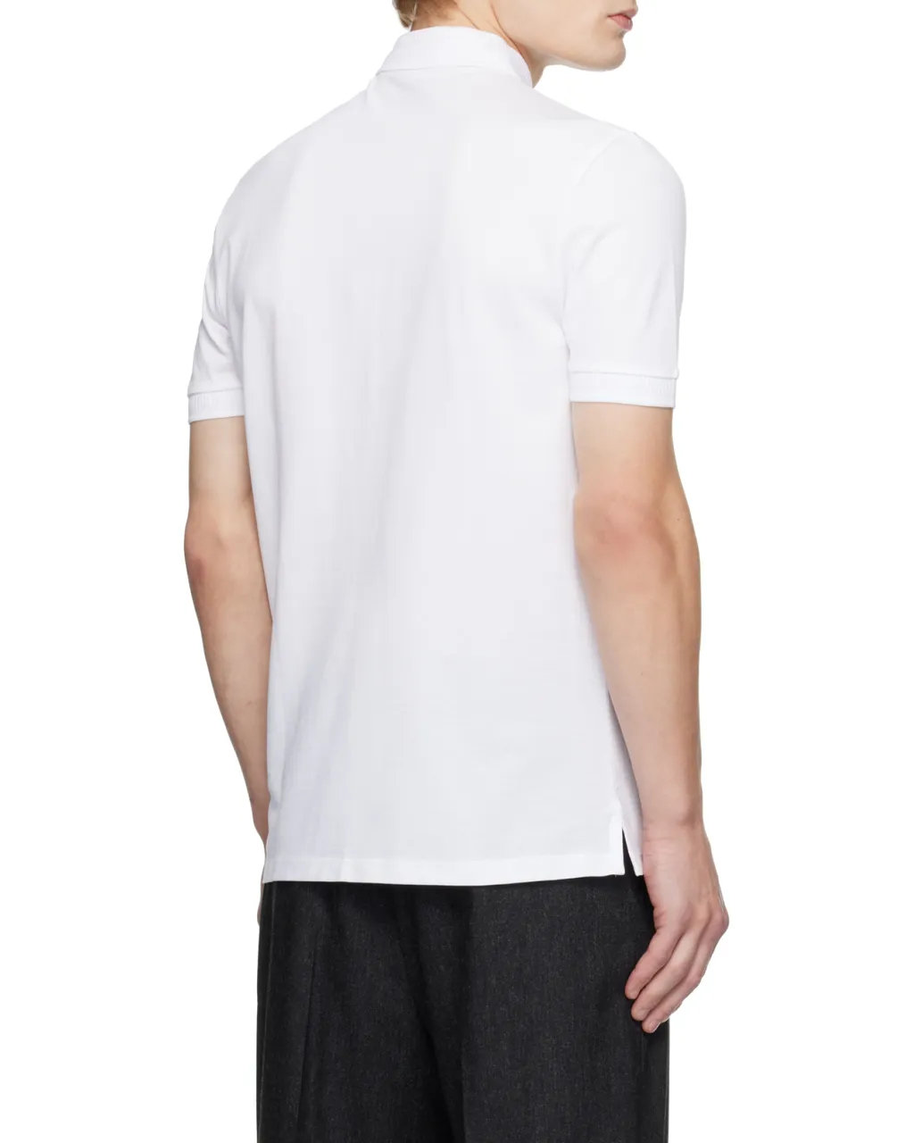 Hugo Boss Logo Patch Short-Sleeved Polo Shirt