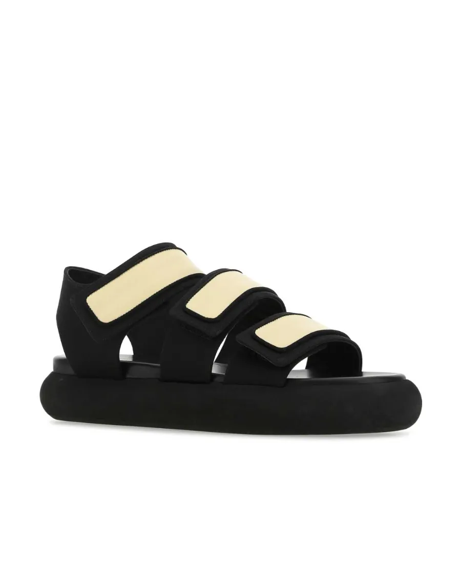 Neous Triple Strap Modern Sandals