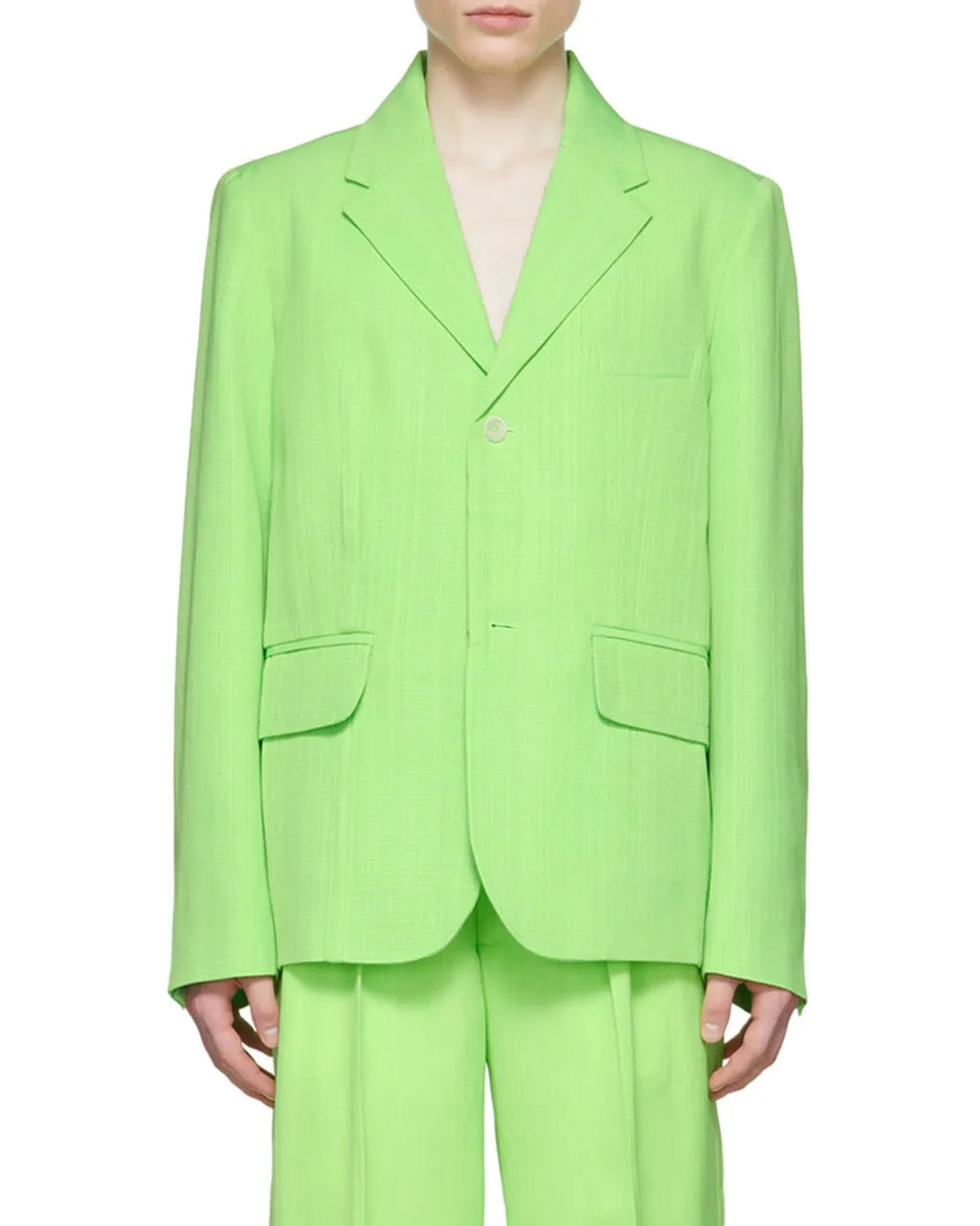 Single-Breasted Suit Jacket