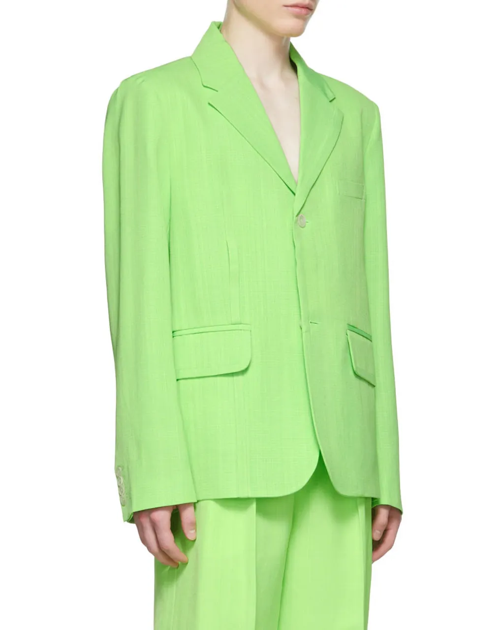 Single-Breasted Suit Jacket