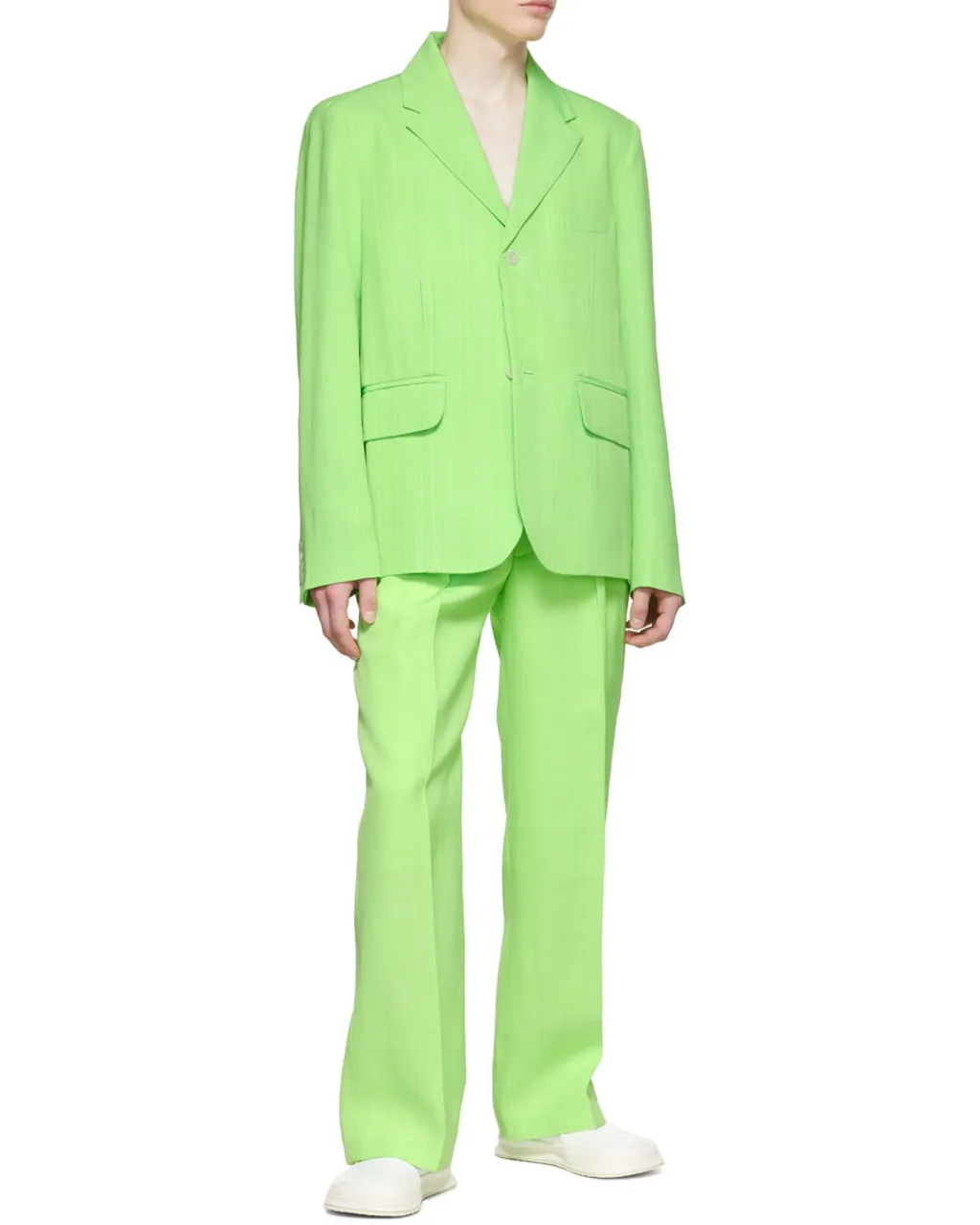 Single-Breasted Suit Jacket