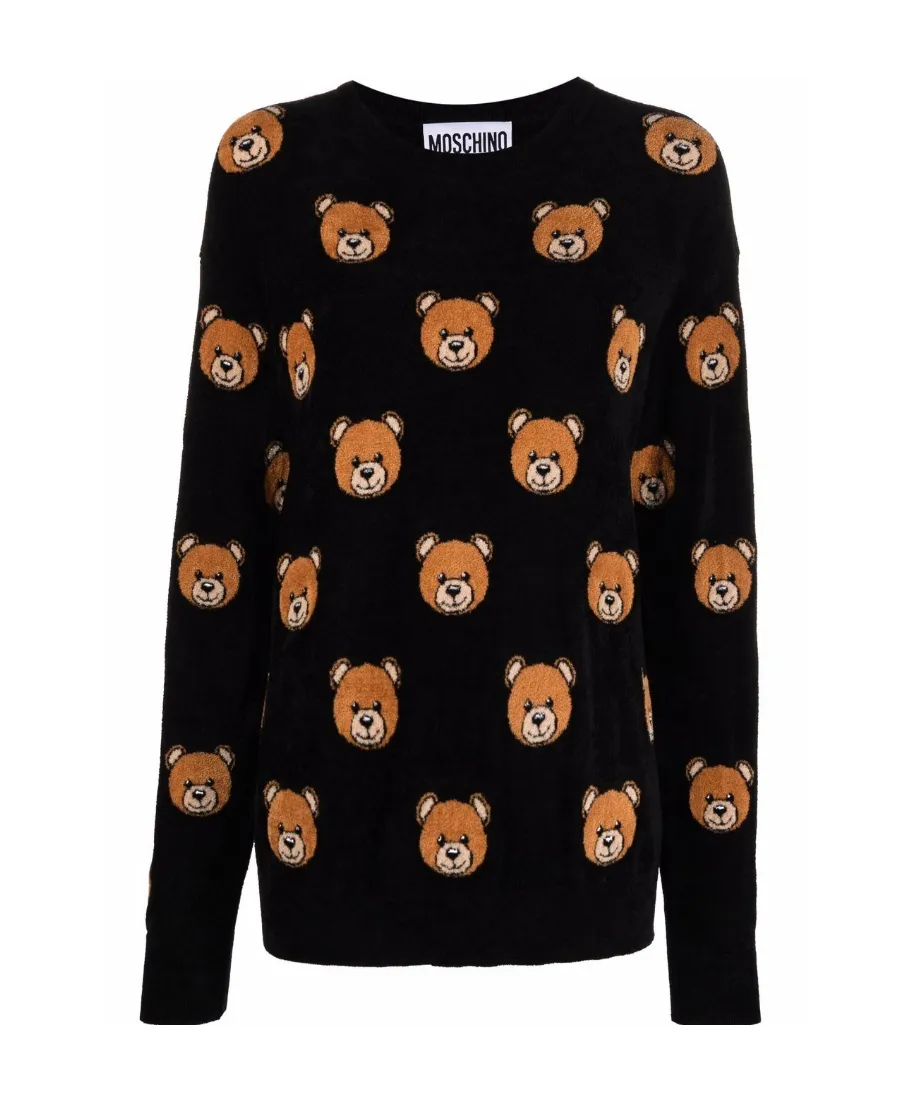 Teddy Bear-Print Jumper