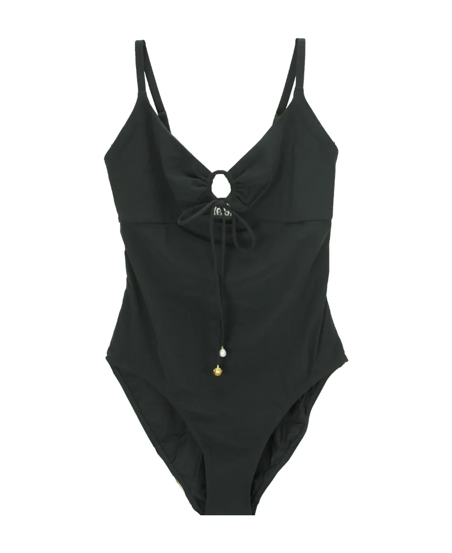 Tory Burch Ruched One-Piece Swimsuit