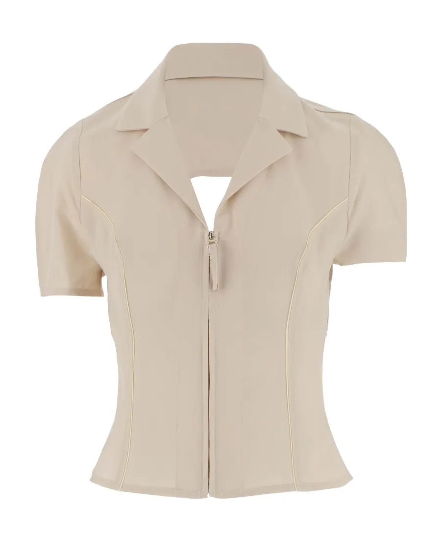 Tangelo Zip-Up Cycling Shirt