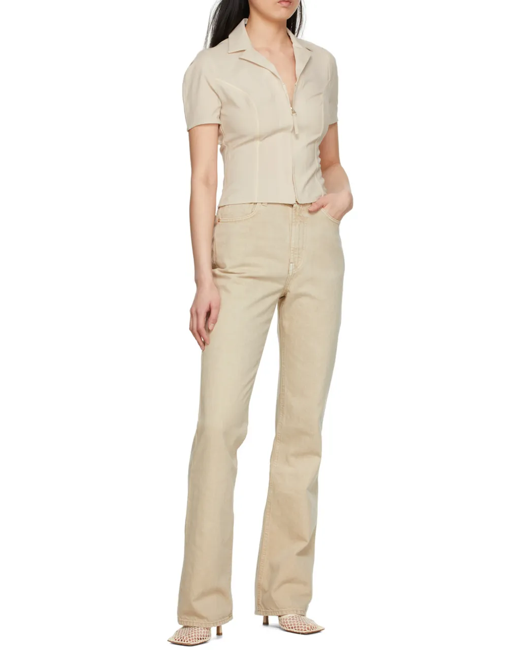 Tangelo Zip-Up Cycling Shirt