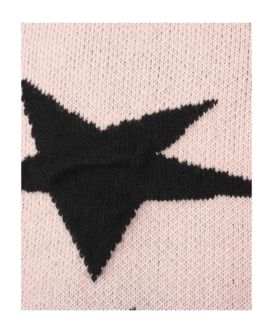 Star Pattern Knitted Pullover