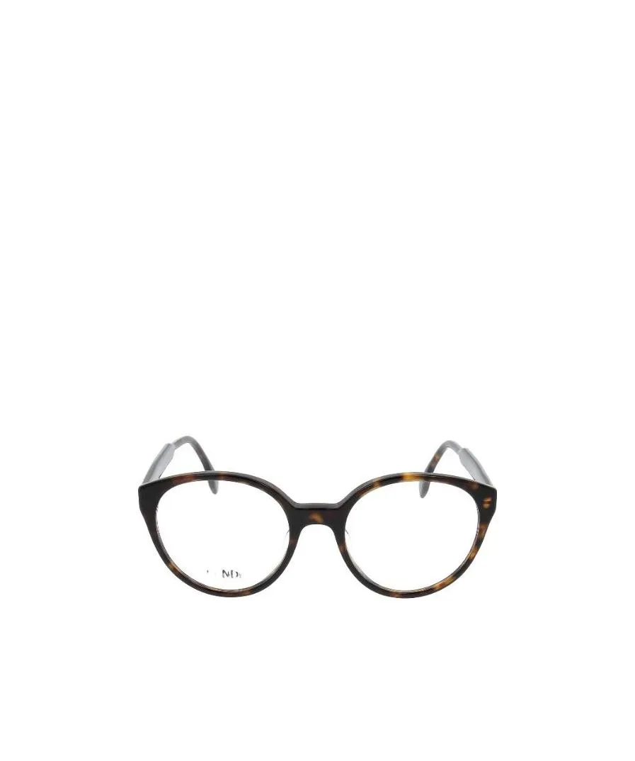 Fendi Eyewear Round Frame Glasses