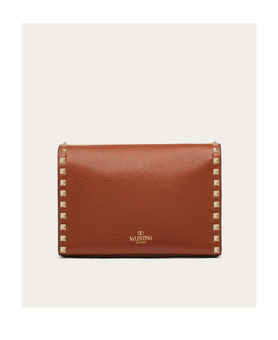 Valentino Garavani Rockstud Foldover Top Small Crossbody Bag