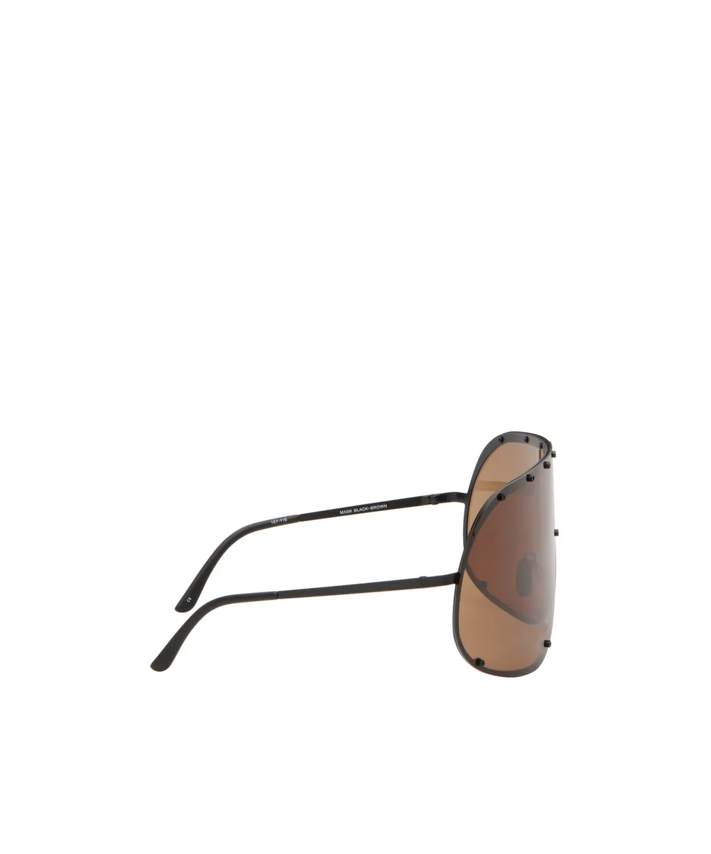 Rick Owens Shield Frame Sunglasses