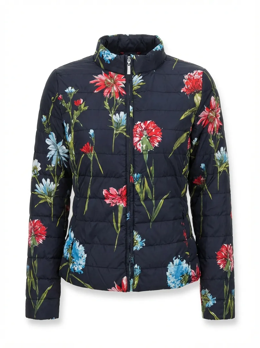 Long-Sleeved Down Jacket