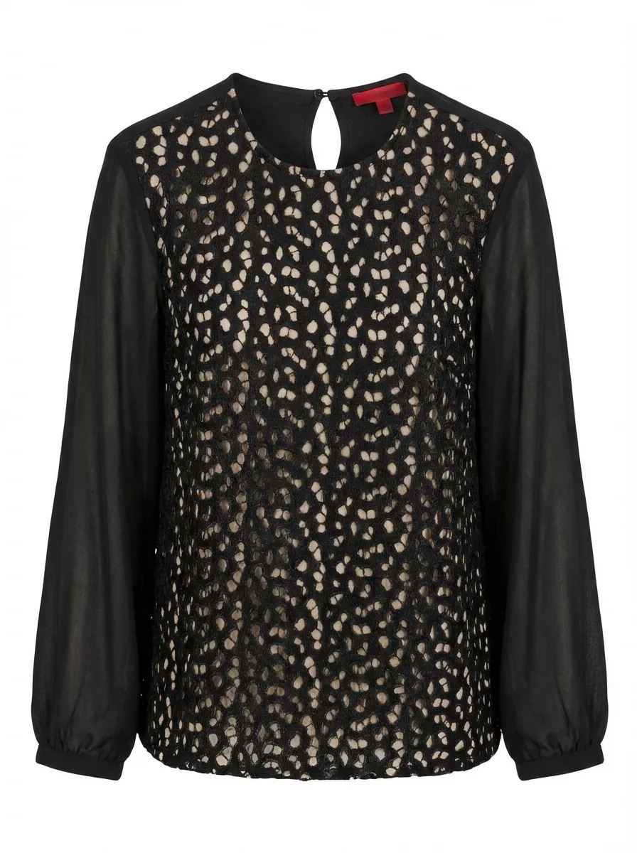 Long-Sleeved Blouse