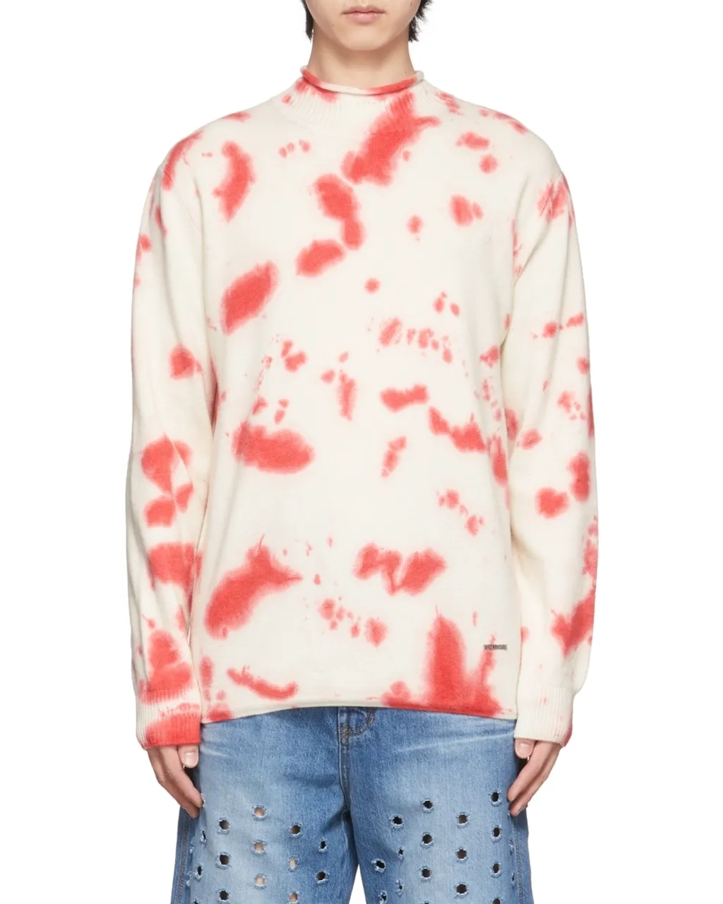 Logo Tie-Dyed Sweater