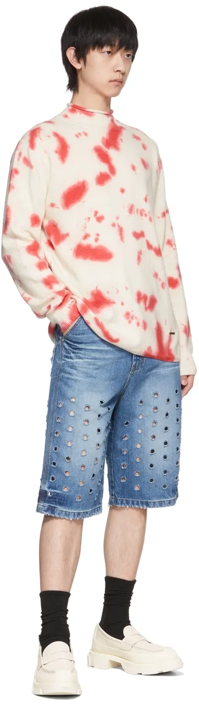 Logo Tie-Dyed Sweater
