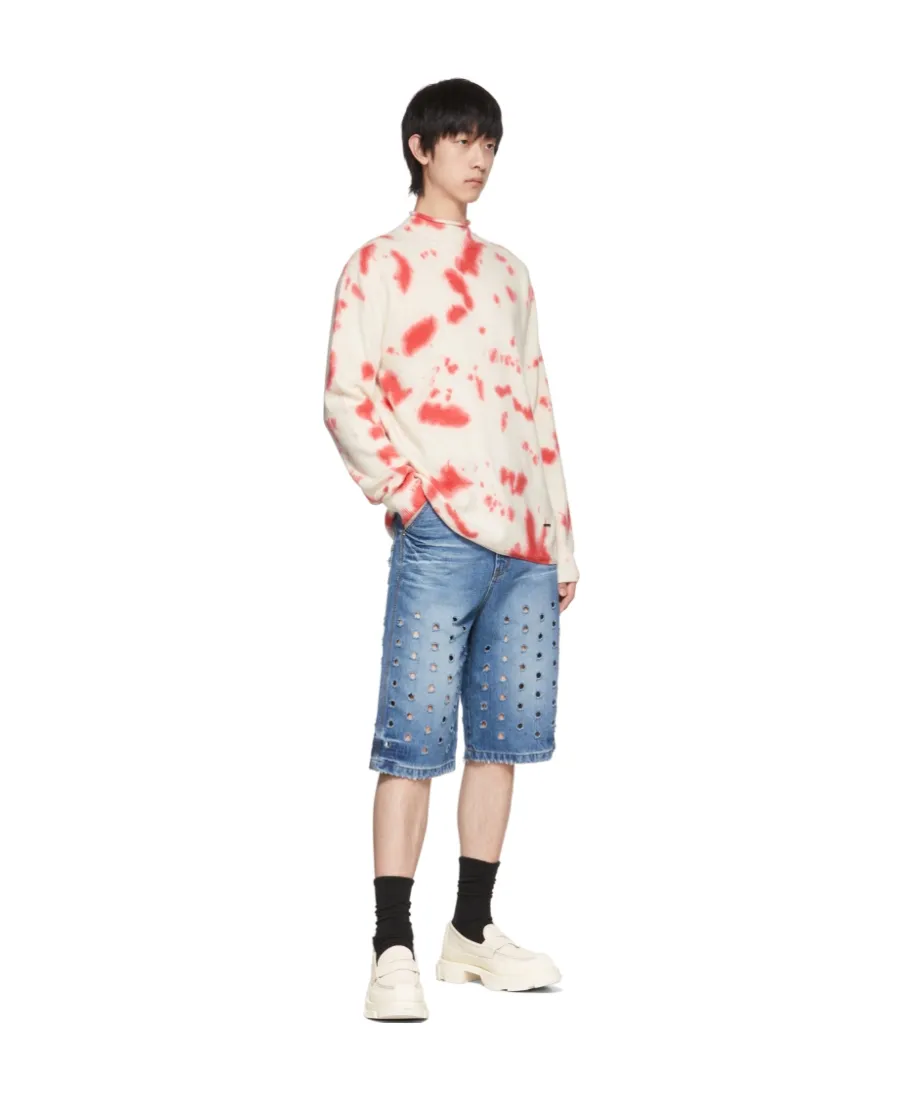Logo Tie-Dyed Sweater
