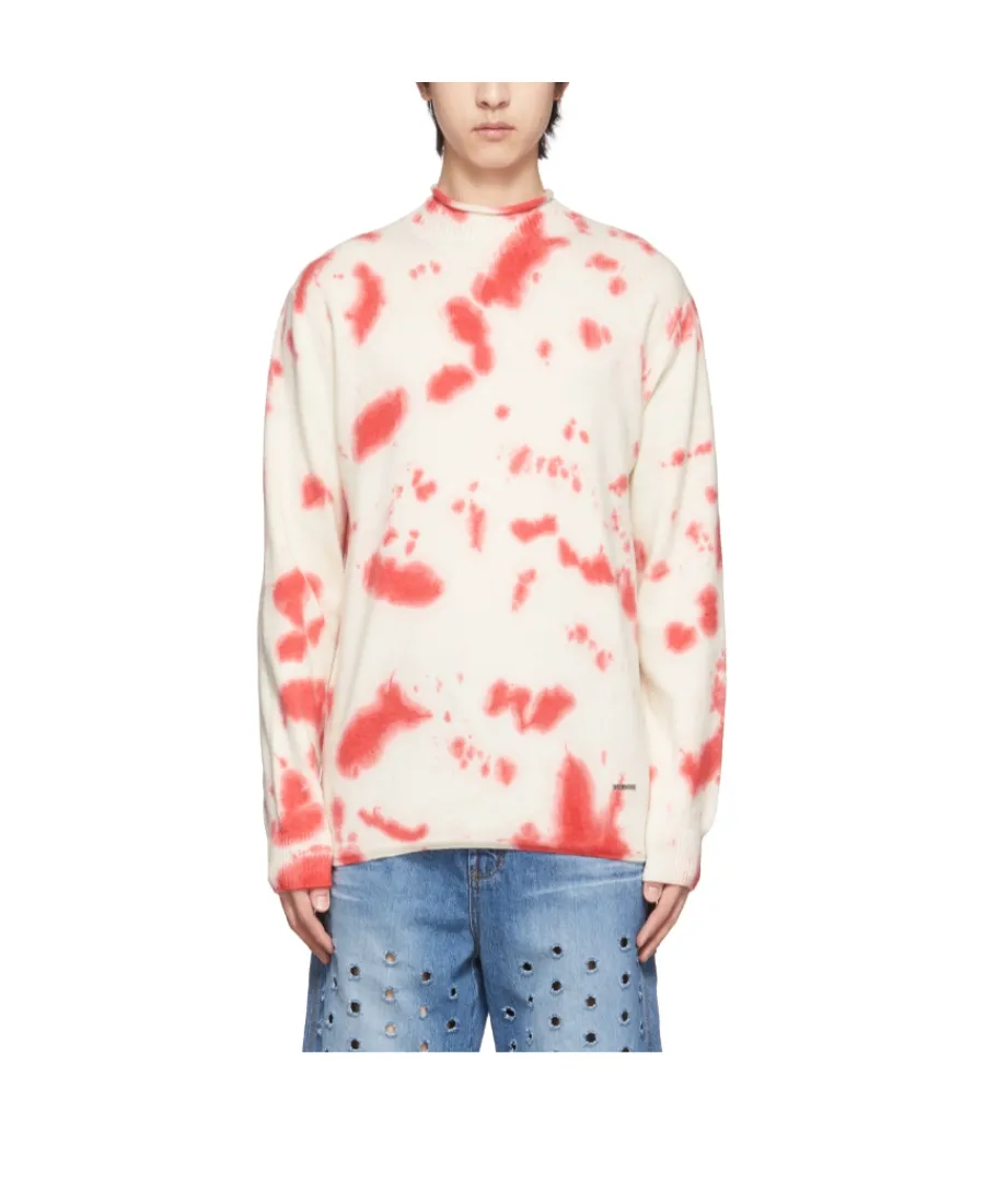 Logo Tie-Dyed Sweater