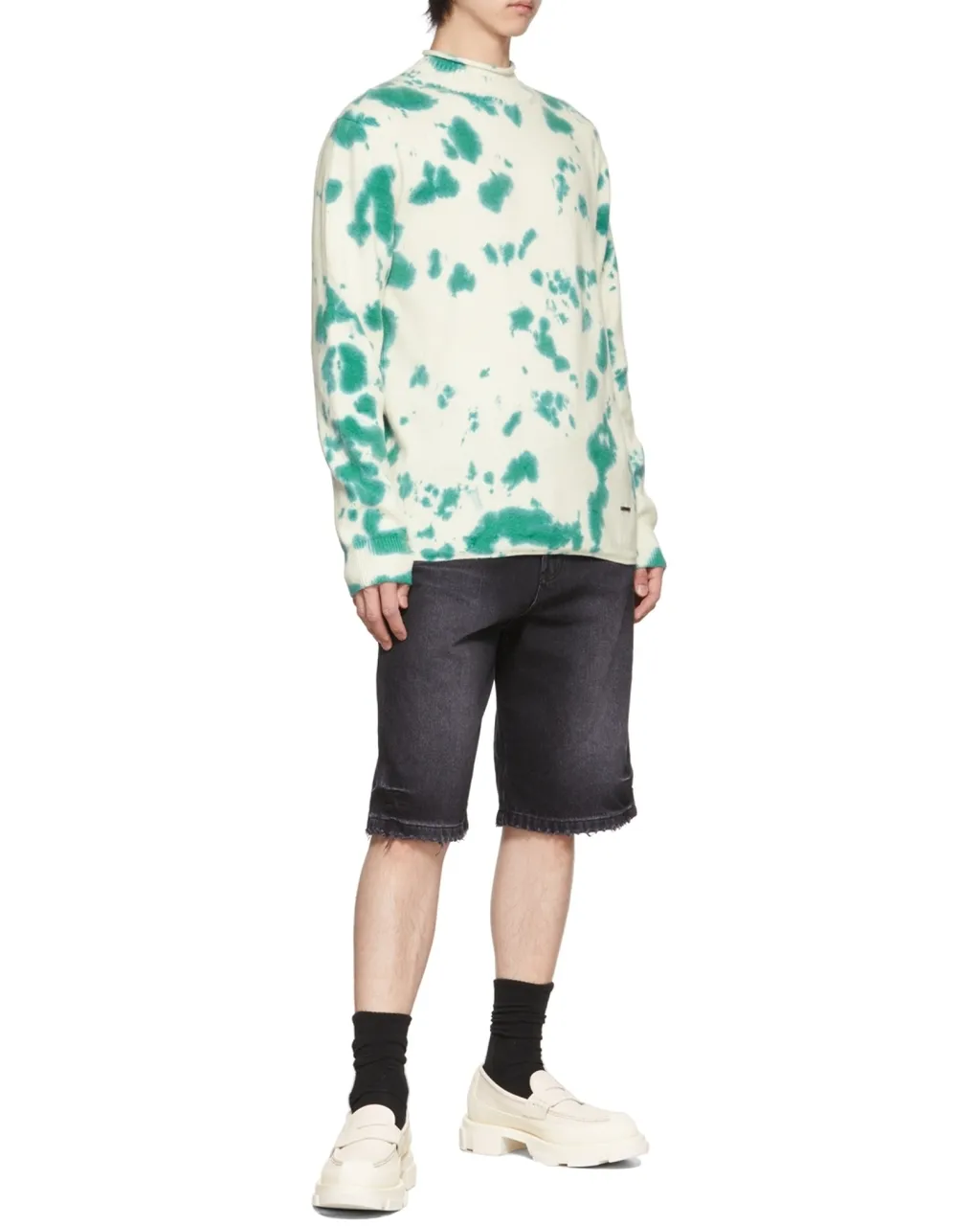 Logo Tie-Dyed Sweater