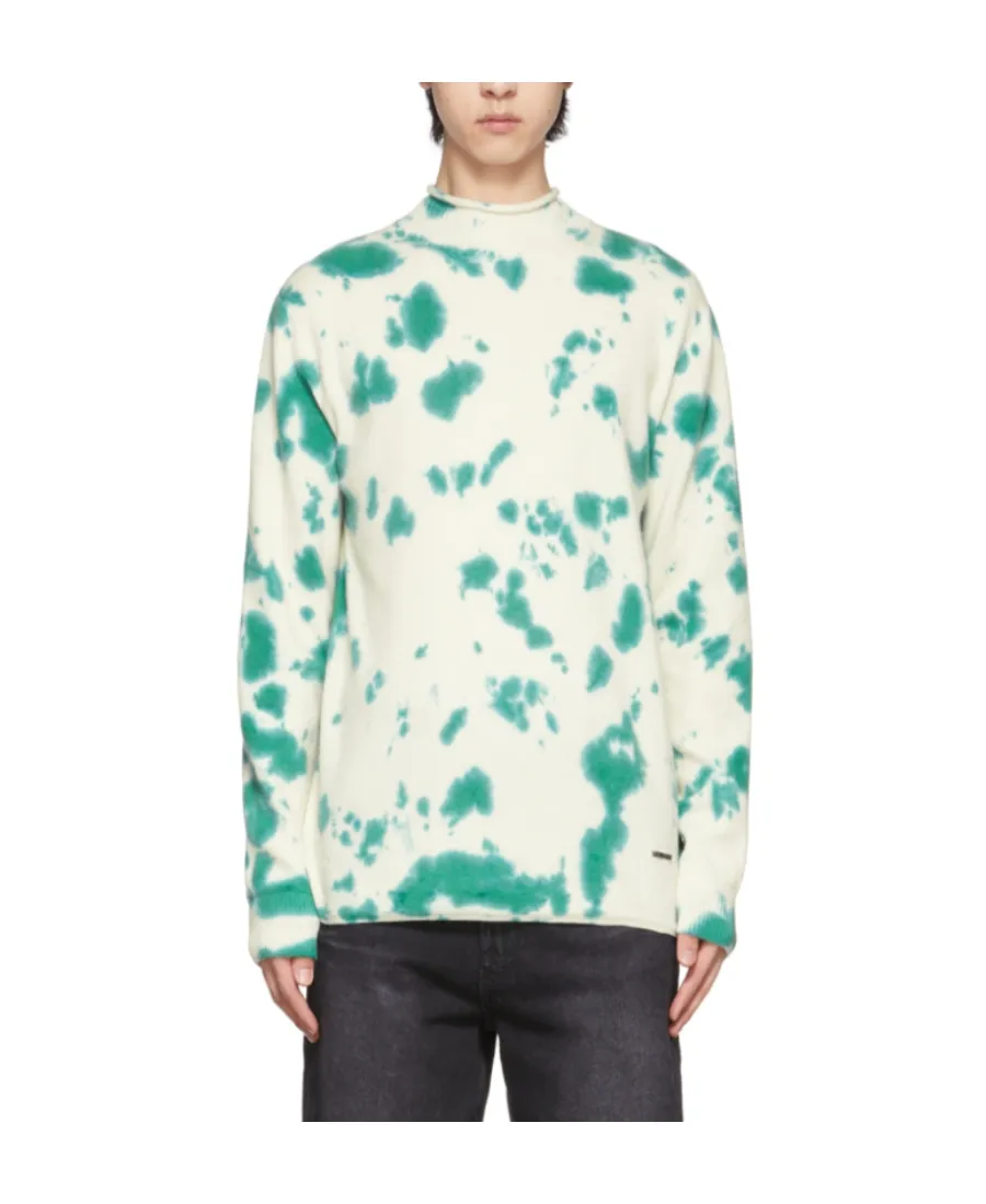 Logo Tie-Dyed Sweater