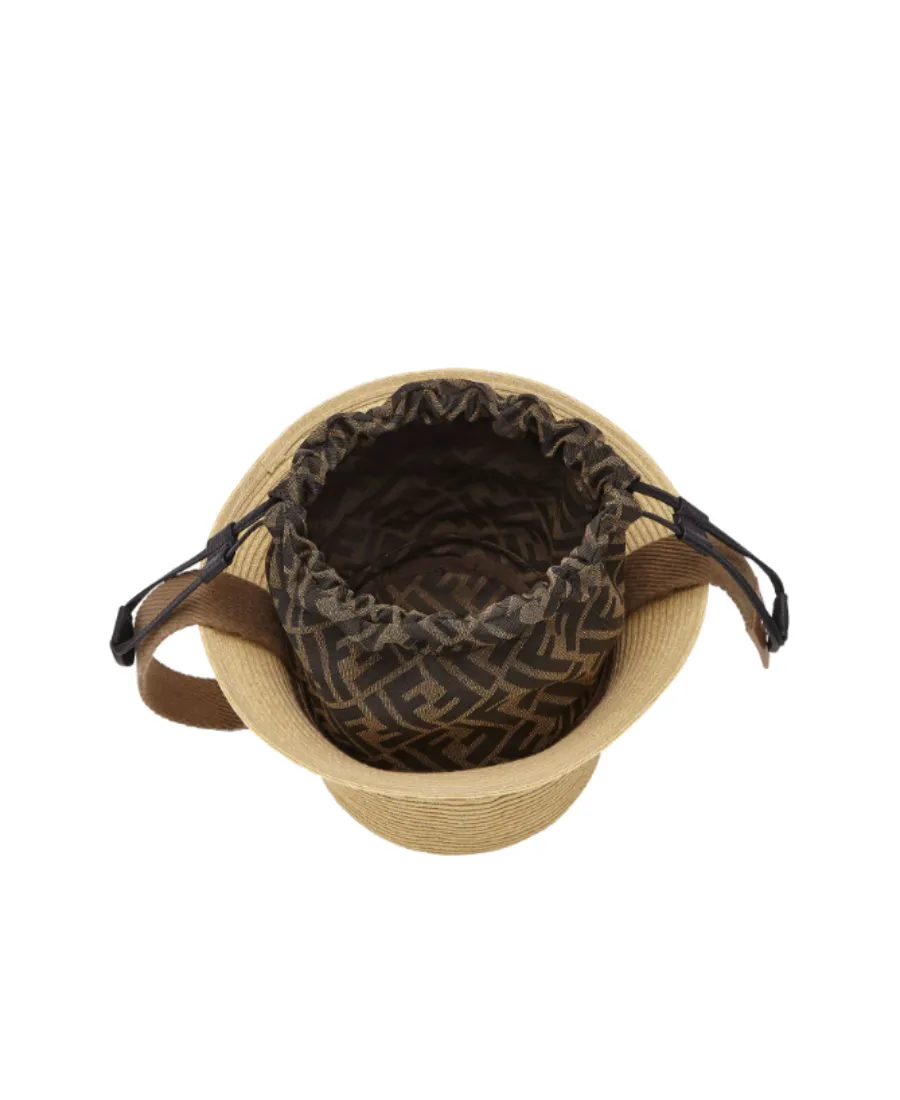 Fendi Monogram Detailed Bucket Hat