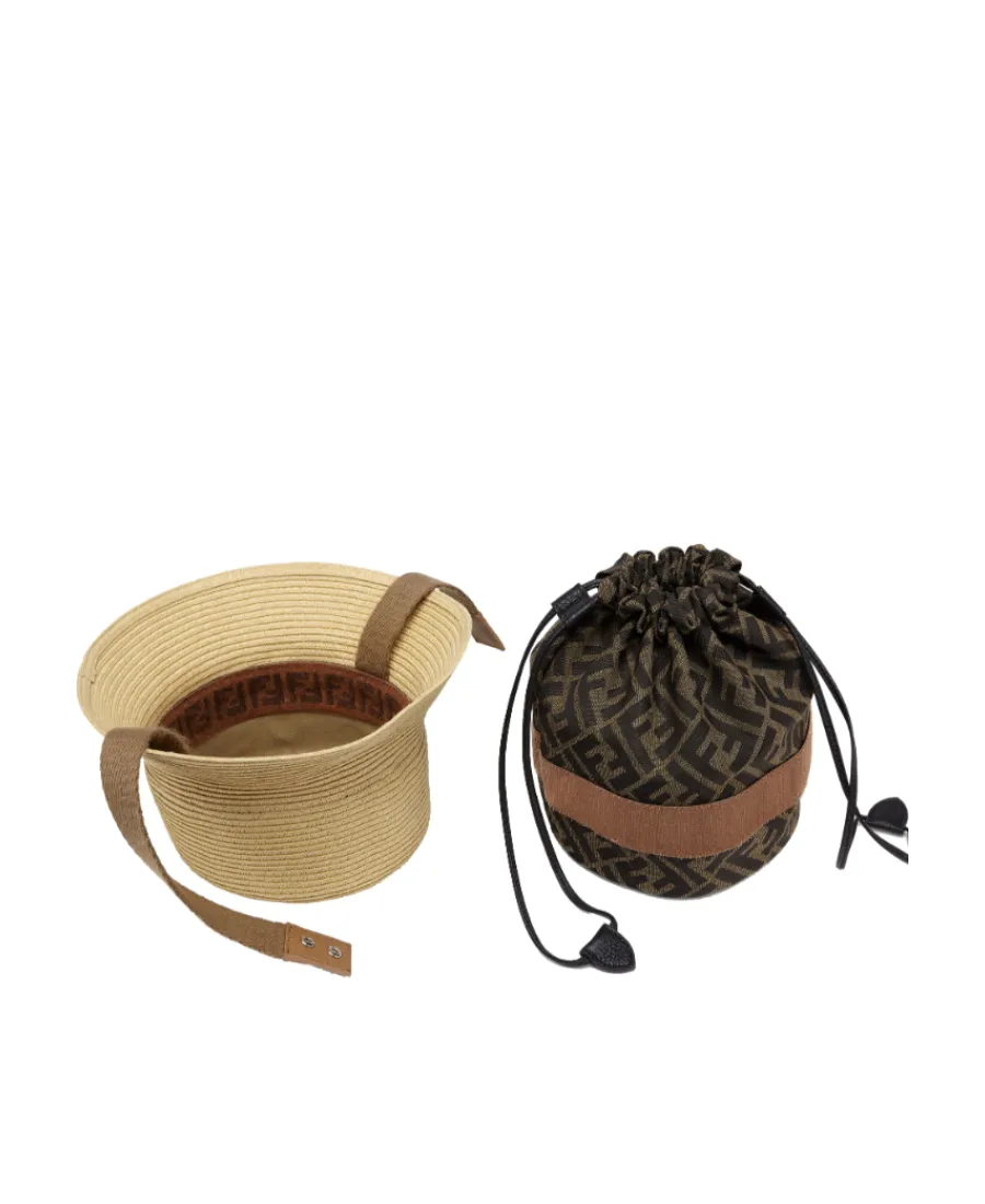 Fendi Monogram Detailed Bucket Hat