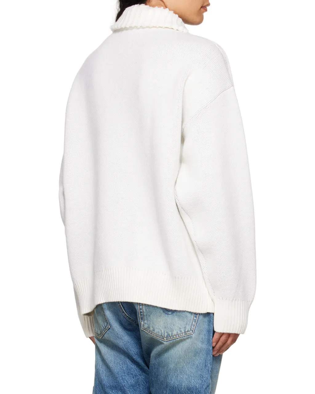 Logo Semi-Zipper Sweater
