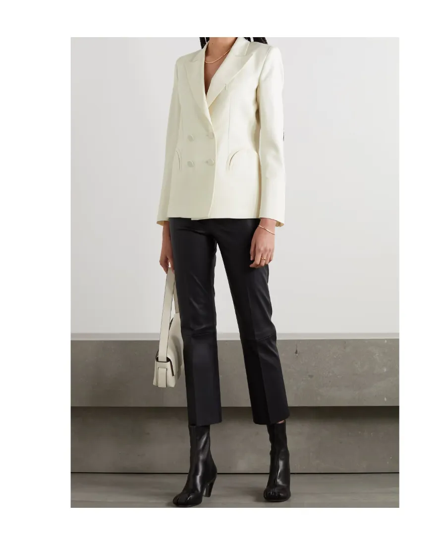 Double-Breasted Suit Jacket