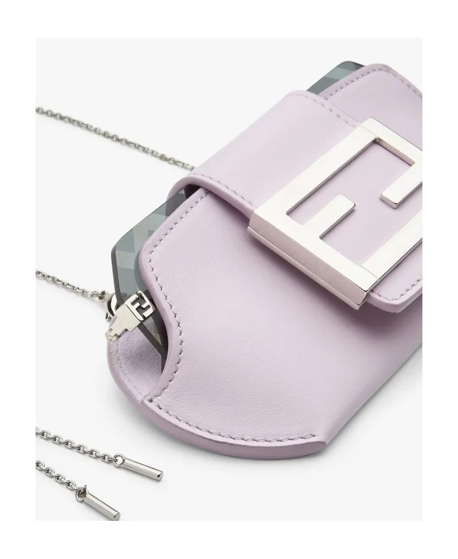Fendi Ff Baguette Clasp Glasses Case