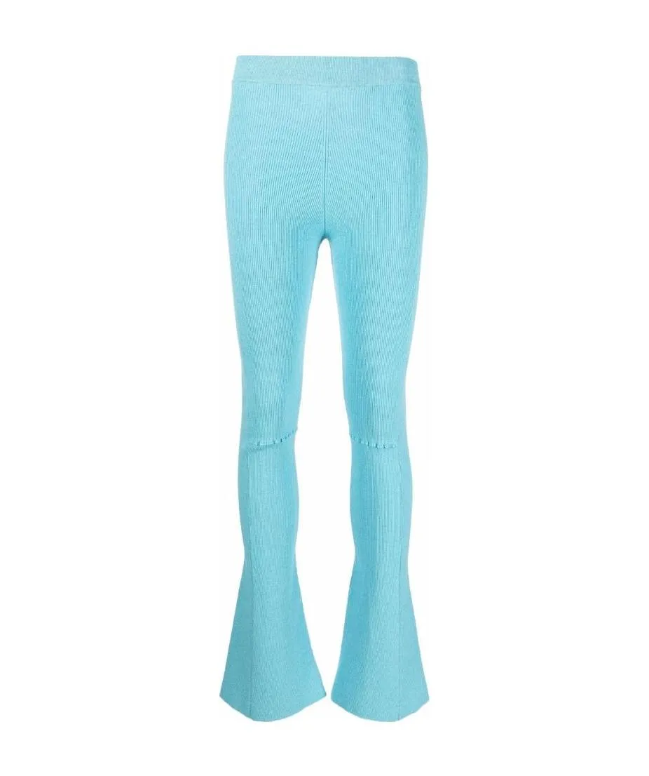 High-Waisted Casual Pants