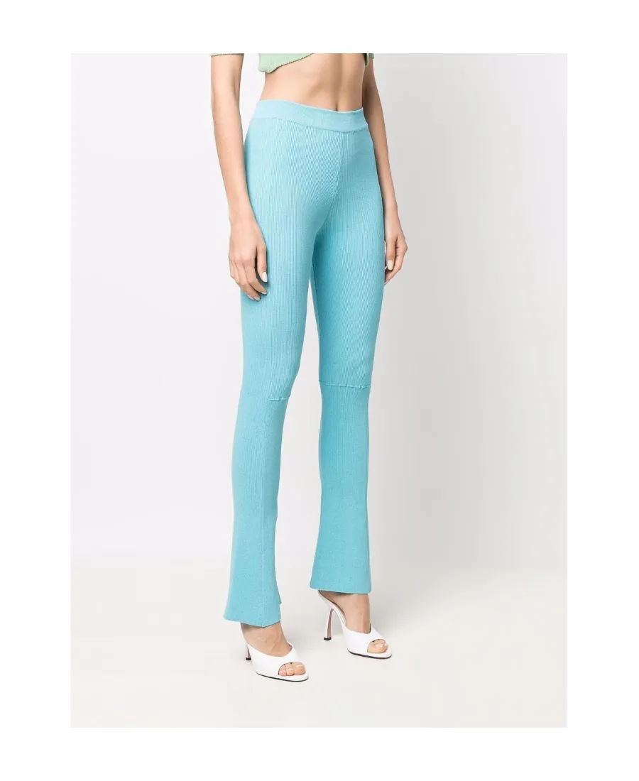 High-Waisted Casual Pants