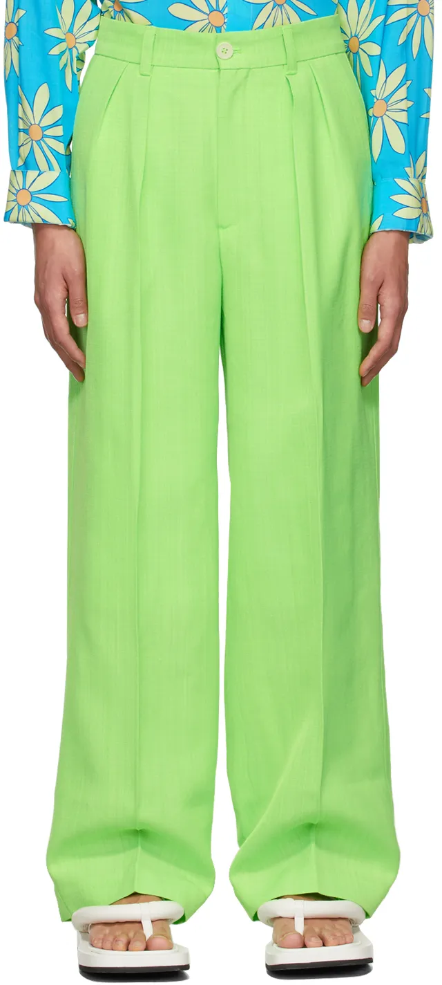 Logo Hidden Zipper Casual Pants