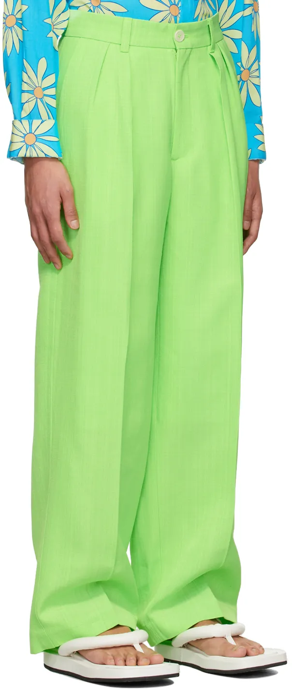 Logo Hidden Zipper Casual Pants