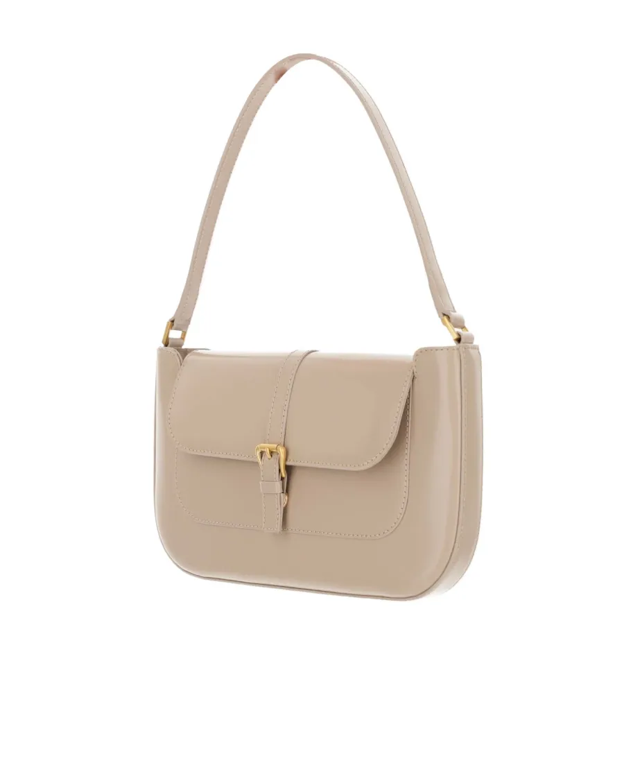By Far Miranda Foldover Top Shoulder Bag