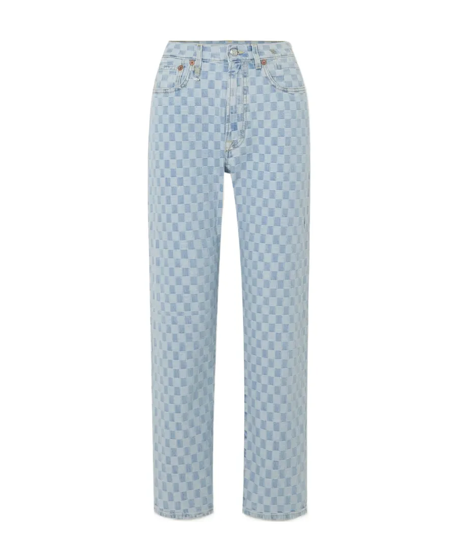 Plaid Jeans