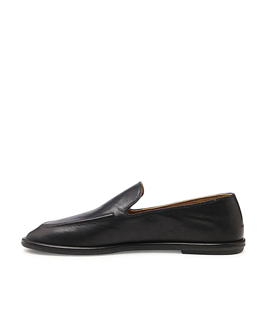 The Row Canel Slip-On Round Toe Loafers