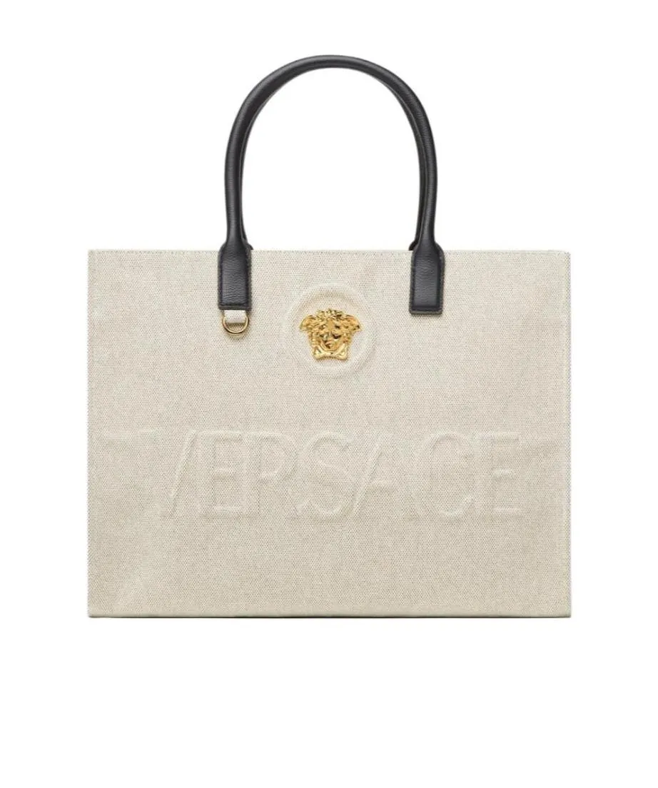Versace La Medusa Top Handle Bag
