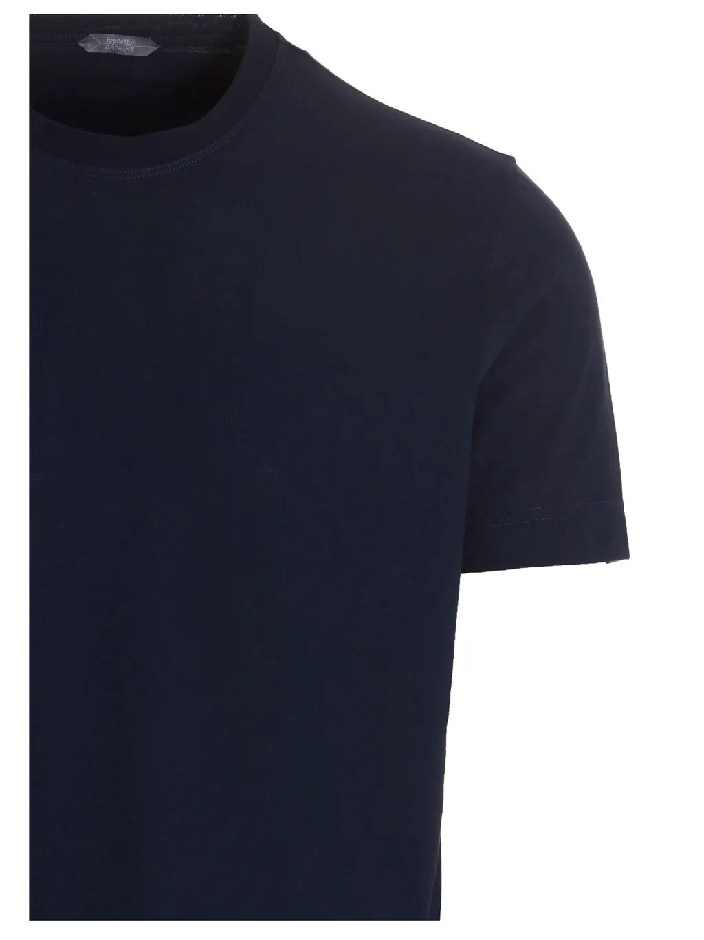 Zanone Crewneck Short-Sleeved T-Shirt