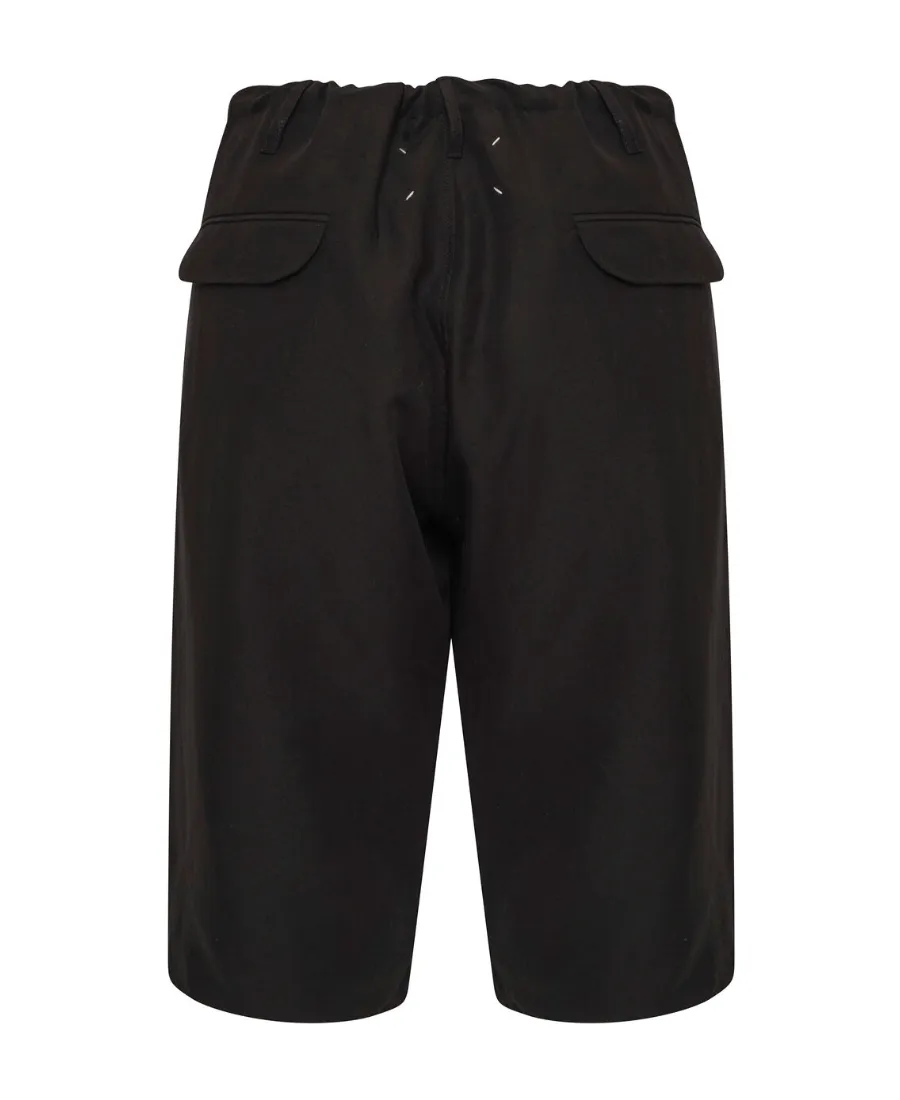 Maison Margiela Pinstripe Cuff Shorts