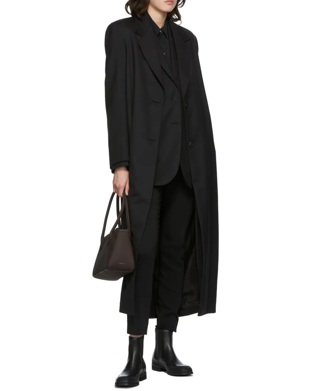 Stretch Crepe Casual Pants