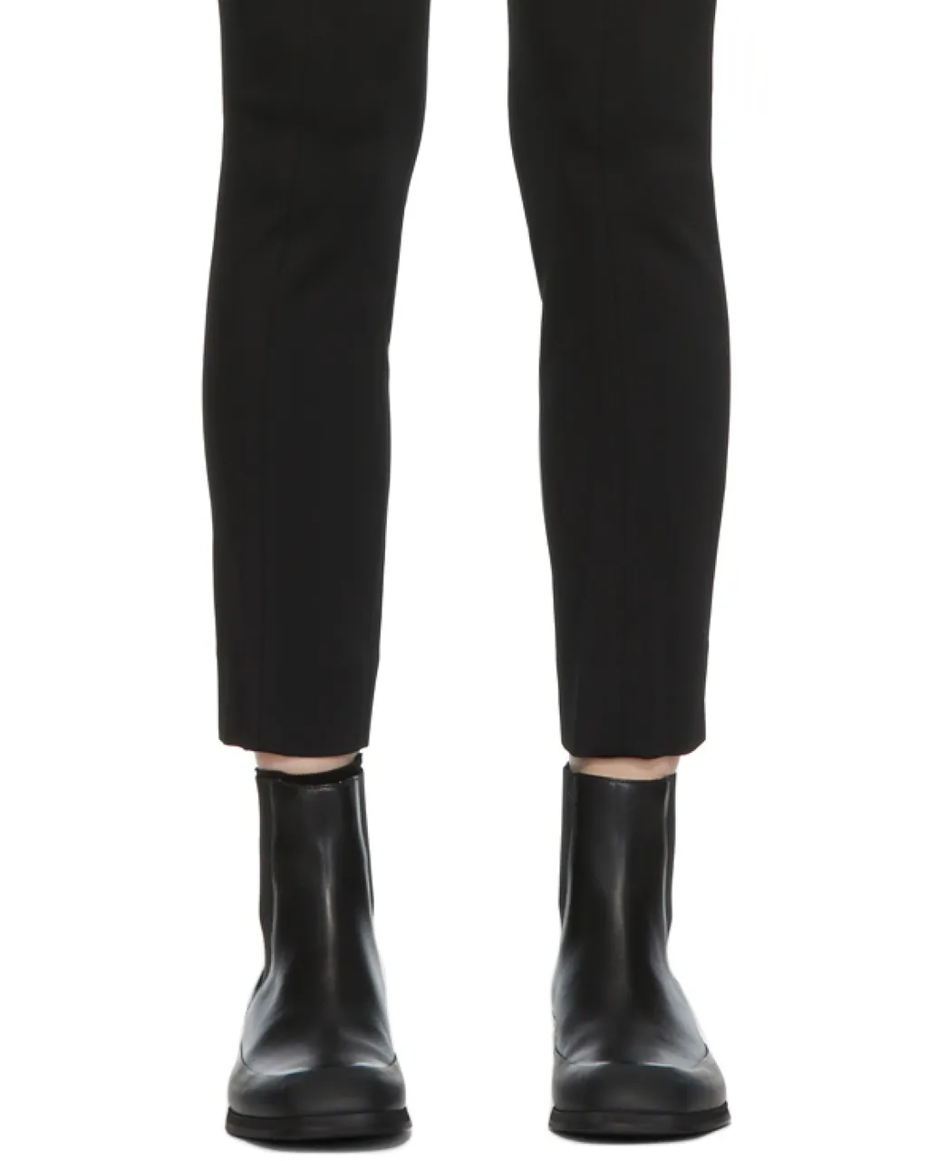 Stretch Crepe Casual Pants