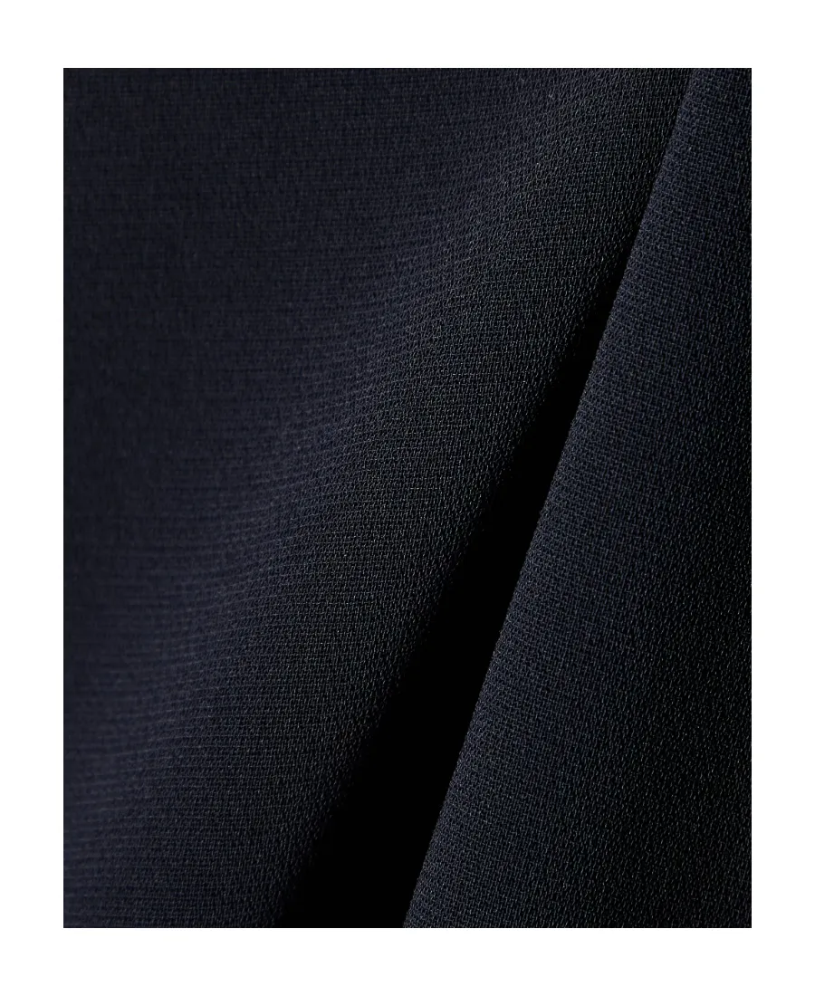 Round Collar Sleeveless Dress