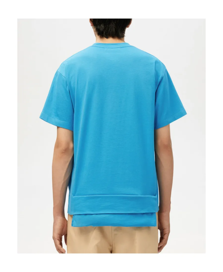 Waist Pocket T-Shirt Deep Water White As