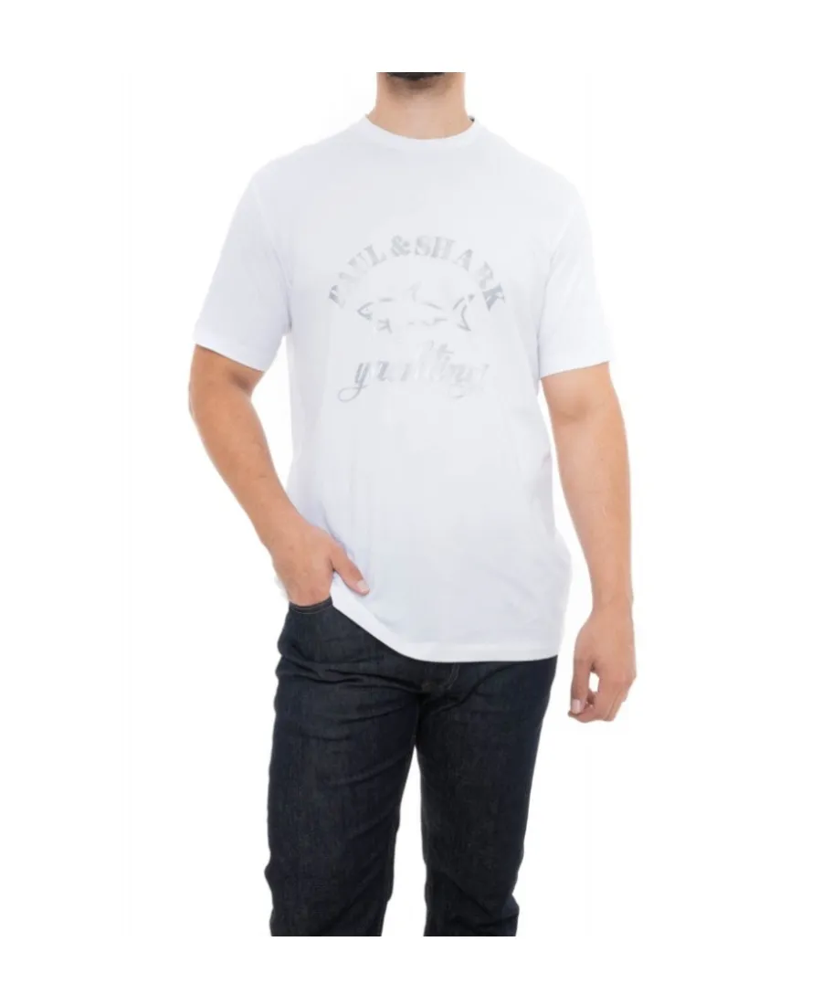 T-Shirt With Round Neck And Short Sleeves