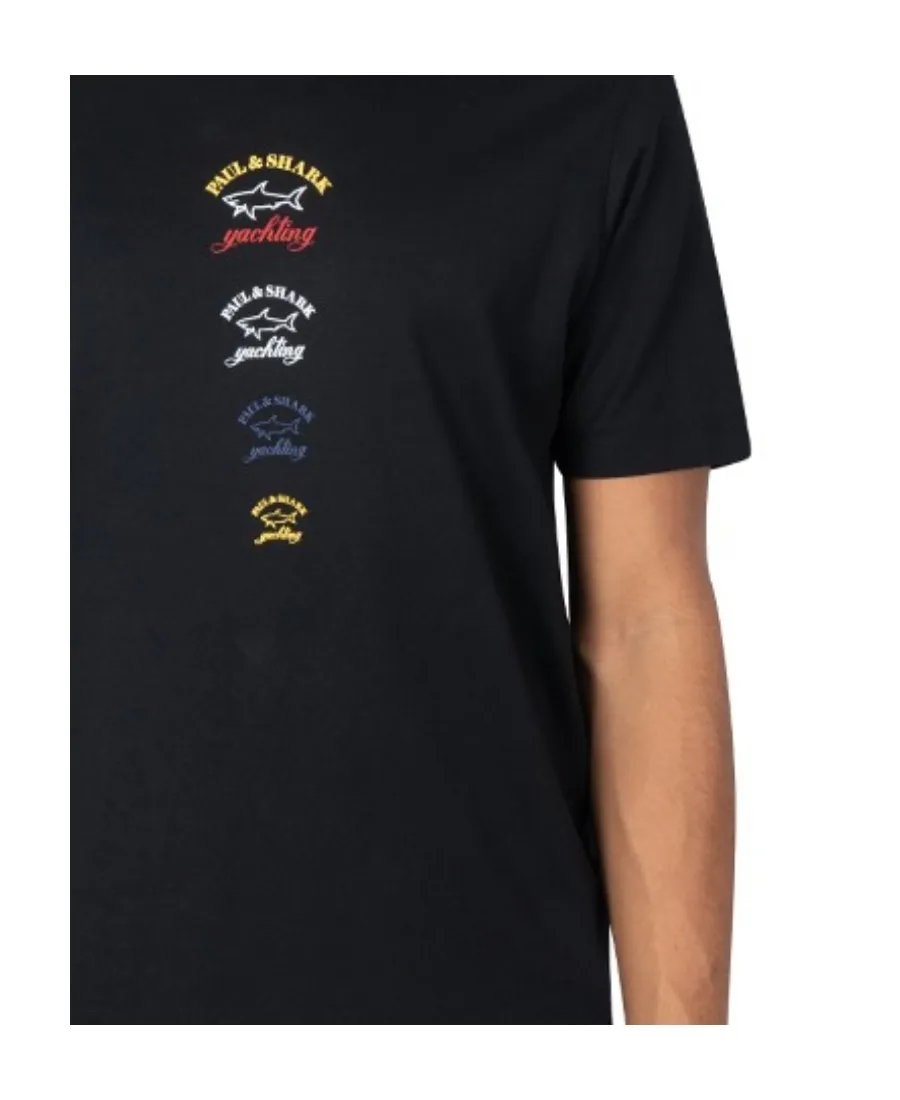 T-Shirt With Round Neck And Short Sleeves