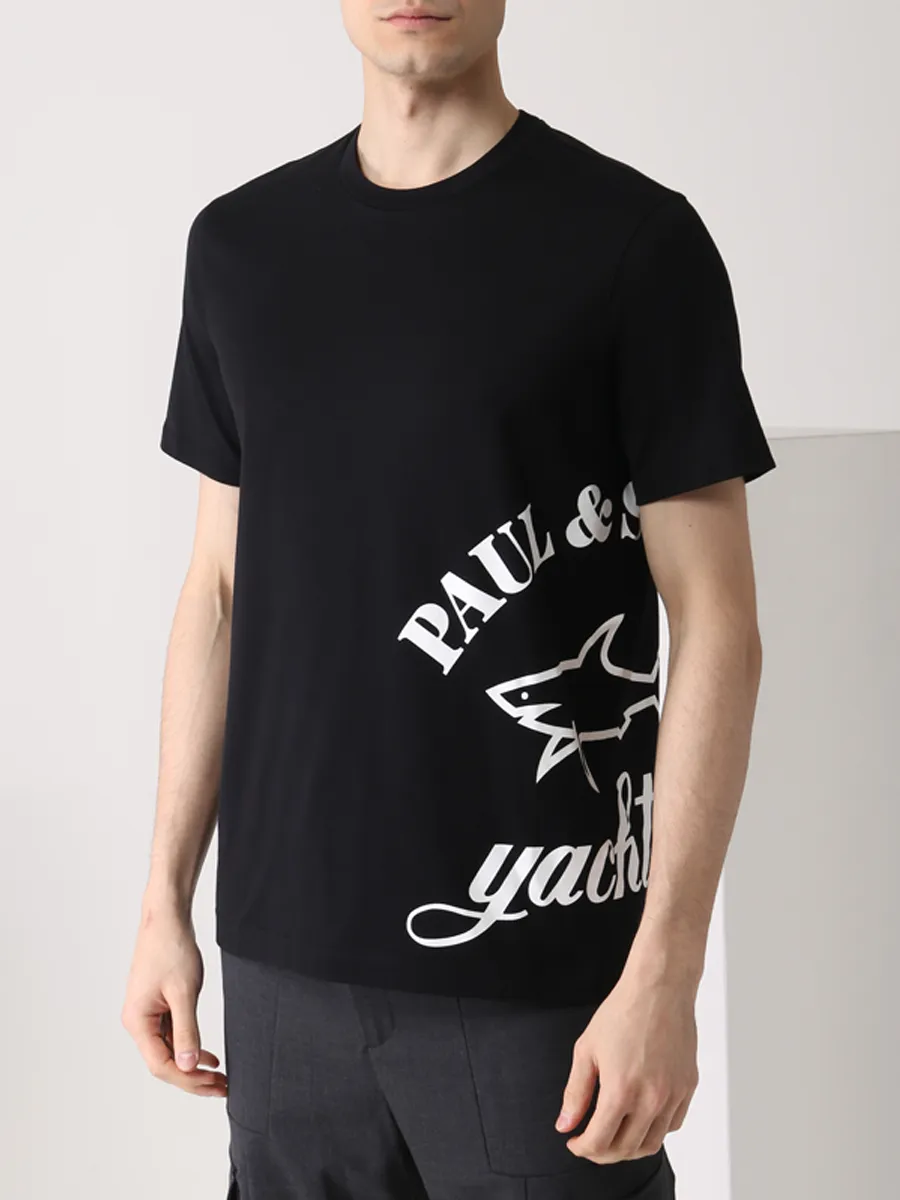 T-Shirt With Round Neck And Short Sleeves