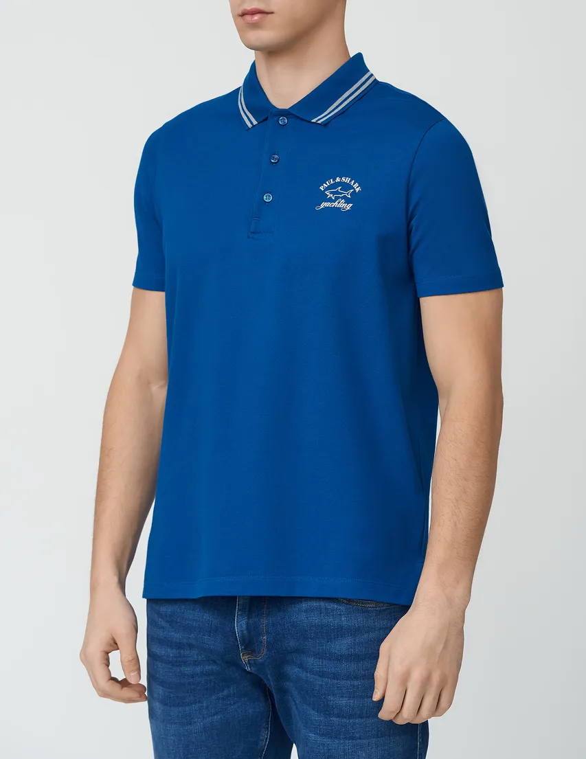 Logo Short-Sleeved Polo Shirt