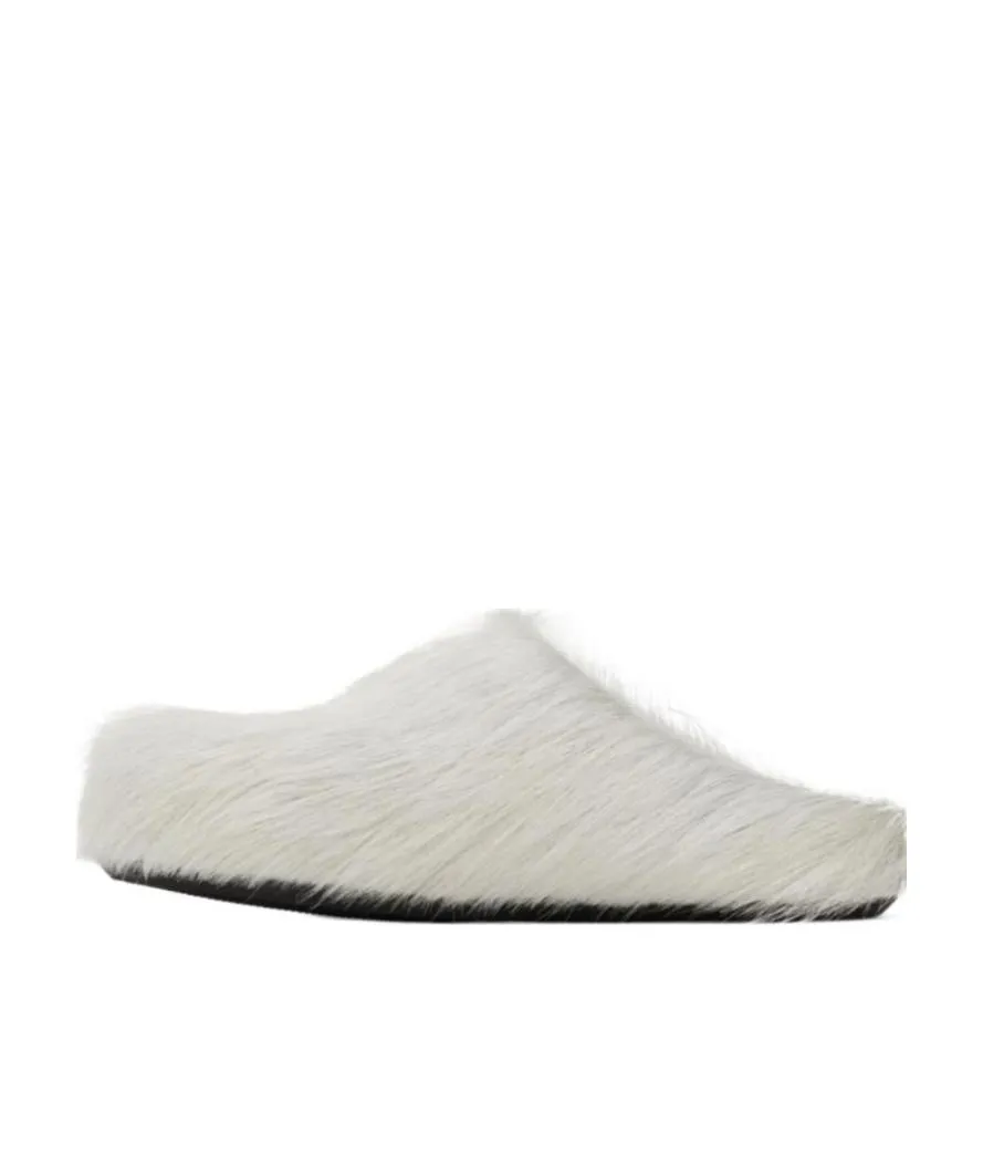 Marni Fussbett Round Toe Slip-On Mules