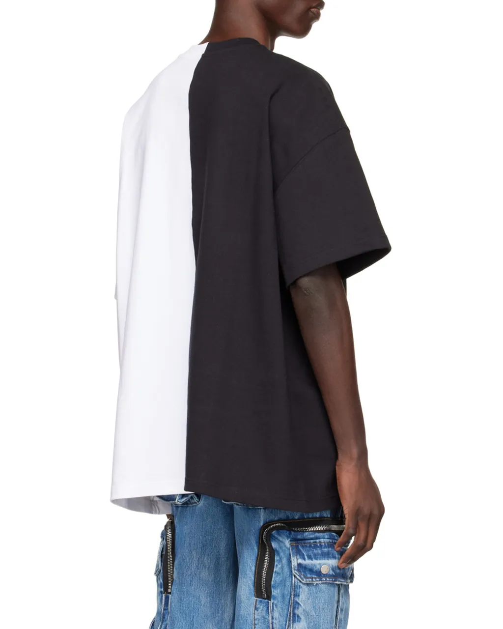 Two-Tone Logo-Print T-Shirt
