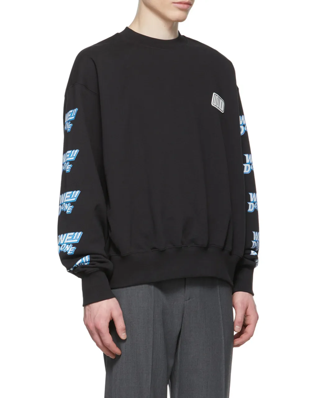 We11Done Logo Printed Sweatshirt