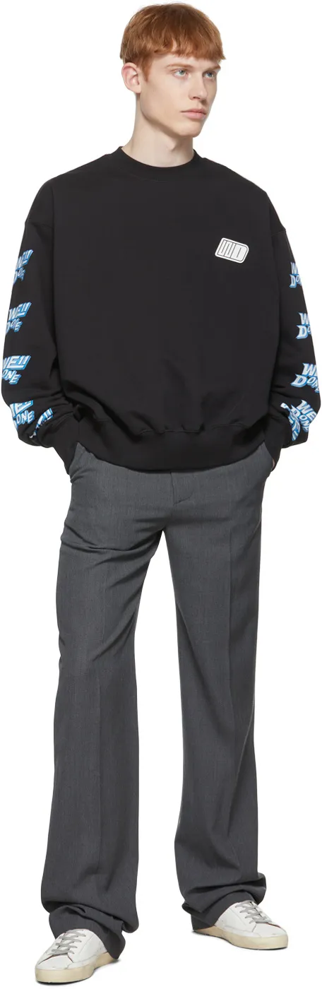 We11Done Logo Printed Sweatshirt