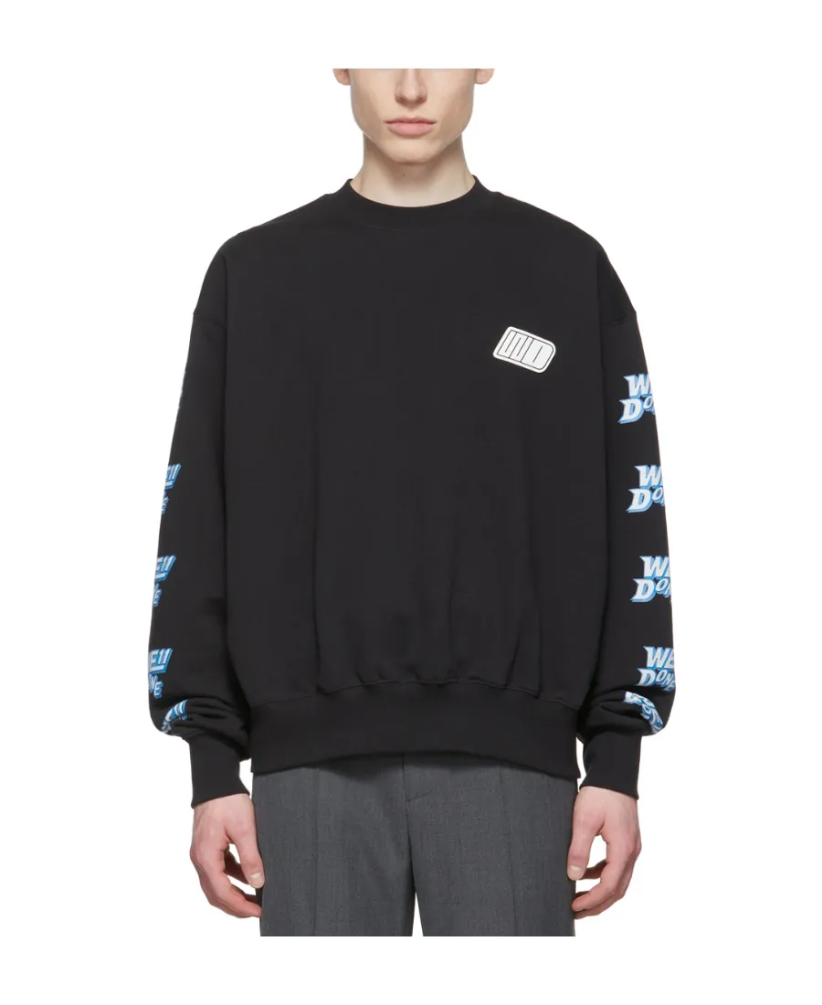 We11Done Logo Printed Sweatshirt